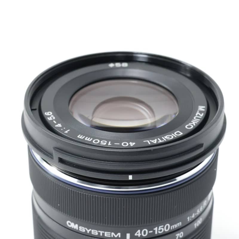 OM SYSTEM M.ZUIKO DIGITAL ED 40-150mm F4.0-5.6 R ブラック