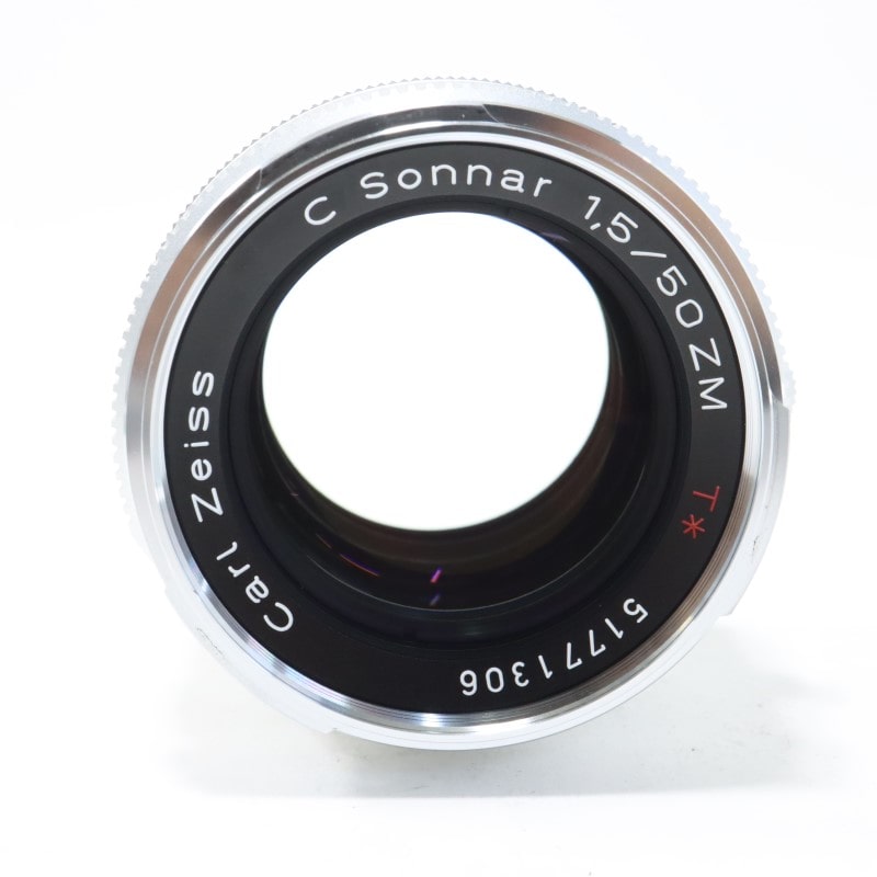 C Sonnar T* 1.5/50 ZM シルバー