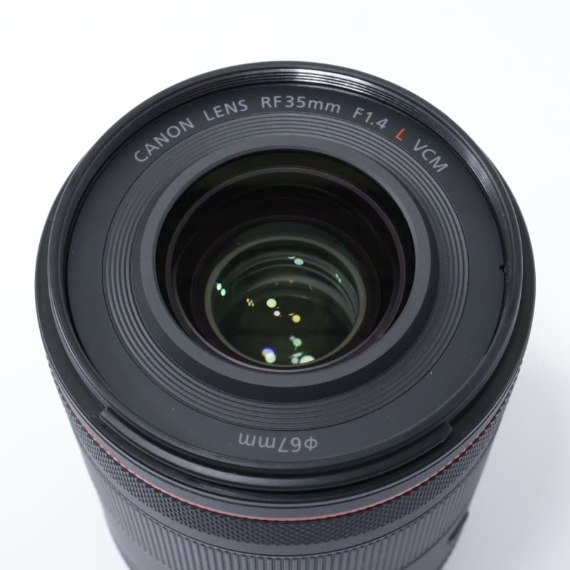 超美品　RF35mm F1.4 L VCM 元箱・レンズポーチ有り　付属品全て有 Canon RF35mm F1.4 L VCM ABランク 中古｜フジヤカメラ