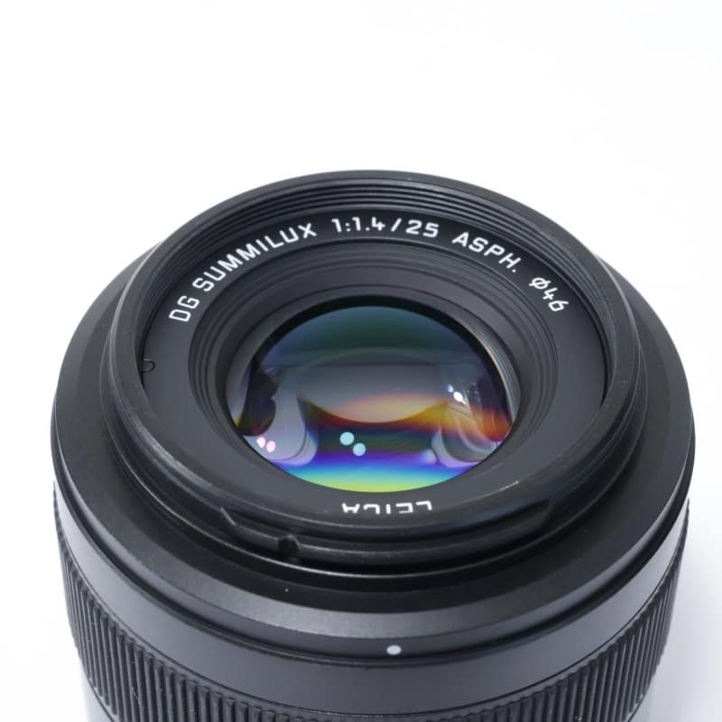 Panasonic LEICA DG SUMMILUX 25mm/F1.4 II ASPH. H-XA025 AB-ランク