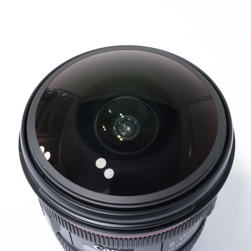 Canon EF8-15mm F4L フィッシュアイ USM AB+ランク 中古｜フジヤカメラ