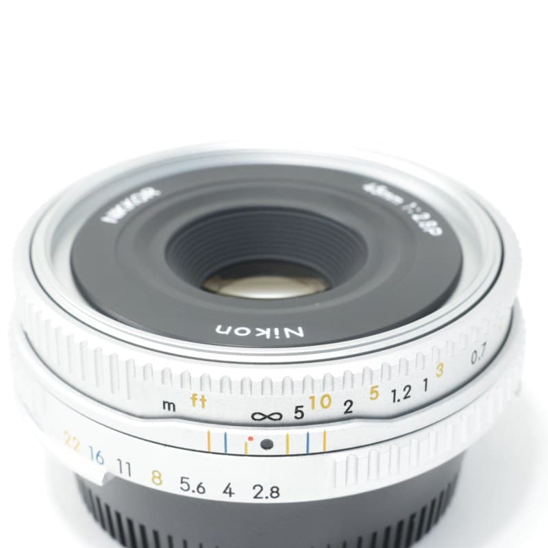 Ai Nikkor 45mm F2.8P シルバー