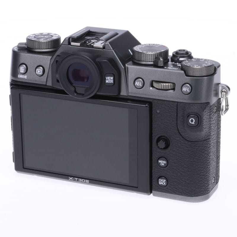 富士フイルム FUJIFILM X-T30 III ボディ チャコールシルバー 日本語