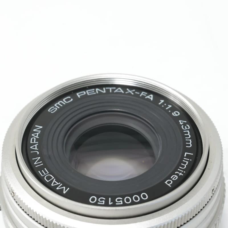 smc PENTAX-FA 43mmF1.9 Limited シルバー