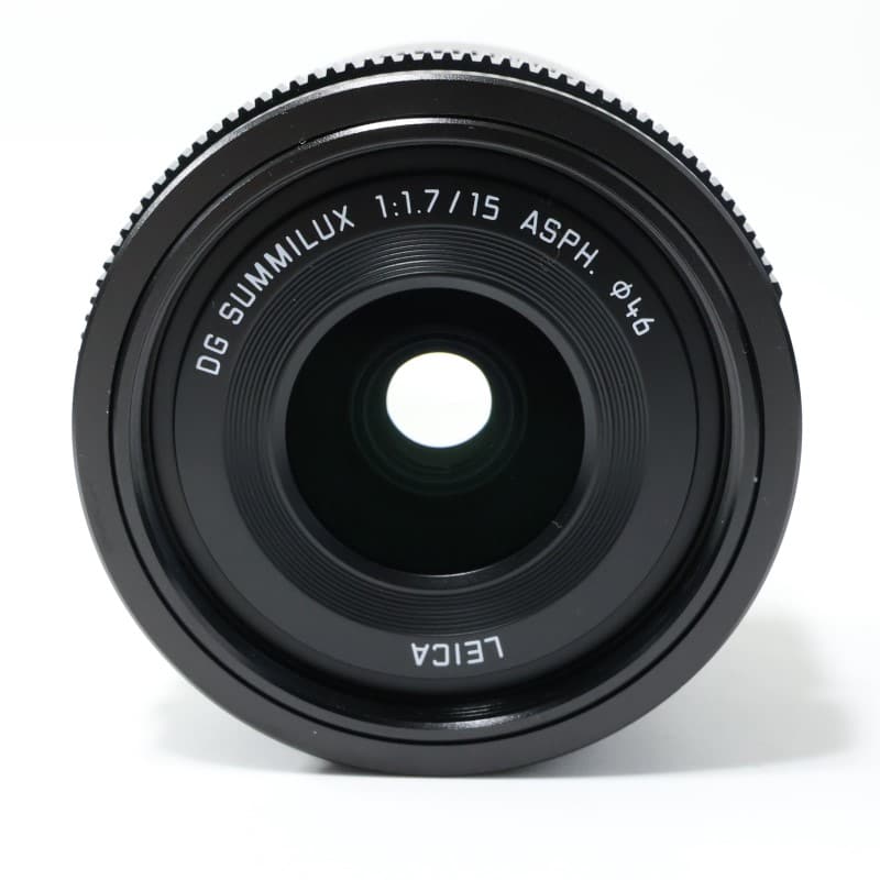 LEICA DG SUMMILUX 15mm/F1.7 ASPH. ブラック H-X015-K
