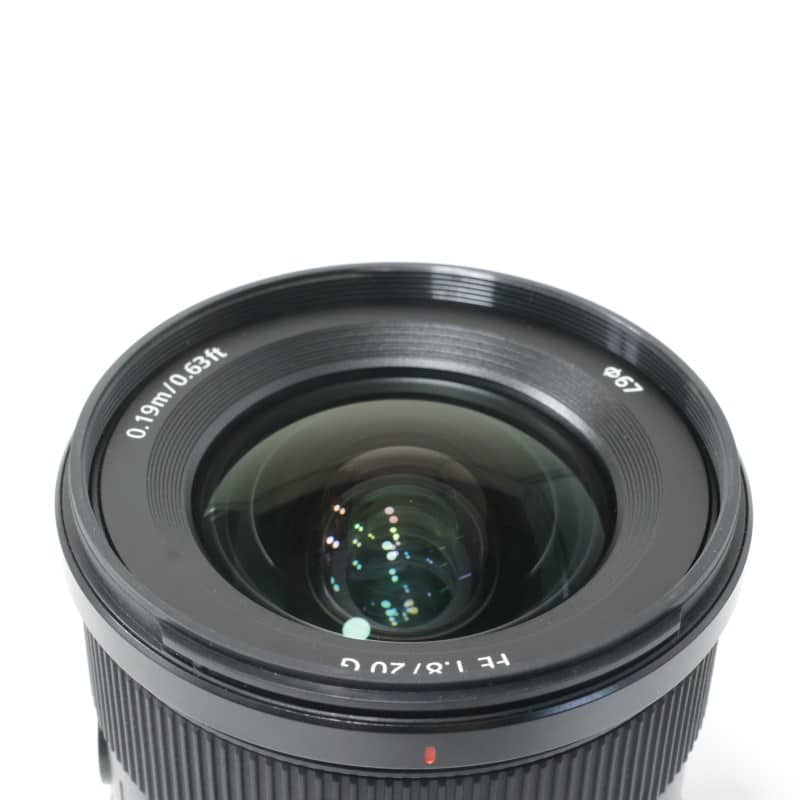 FE 20mm F1.8 G SEL20F18G