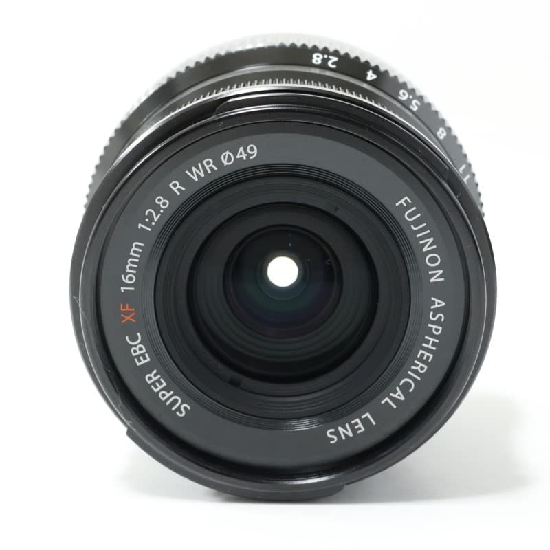 フジノンレンズ XF16mmF2.8 R WR ブラック