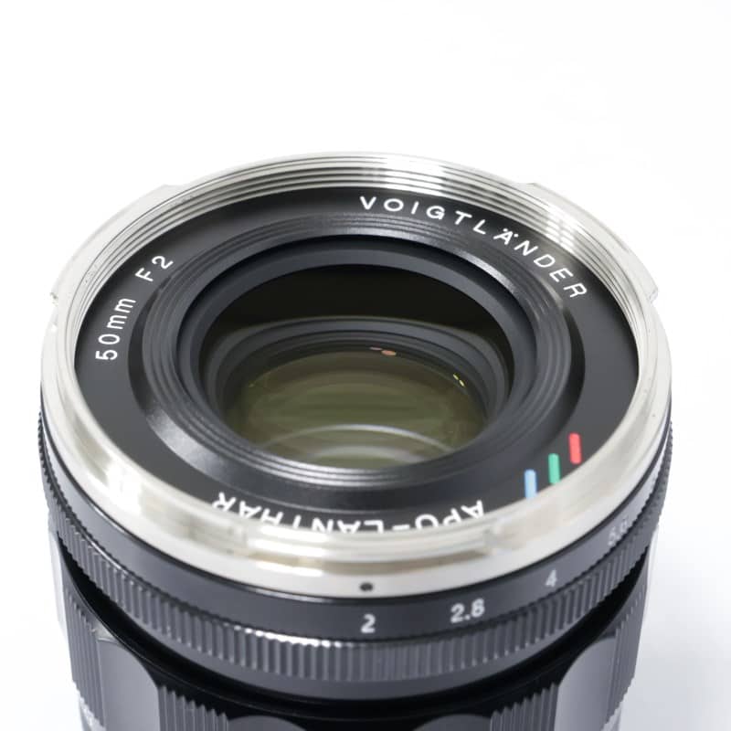 Voigtlander APO-LANTHAR 50mm F2 Aspherical VM ブラックペイント