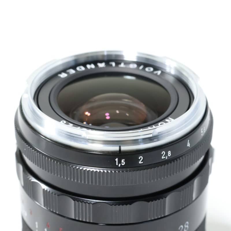 NOKTON Vintage Line 28mmF1.5 Aspherical Type II ブラックペイント