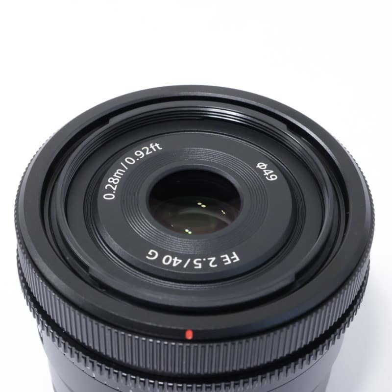 FE 40mm F2.5 G SEL40F25G