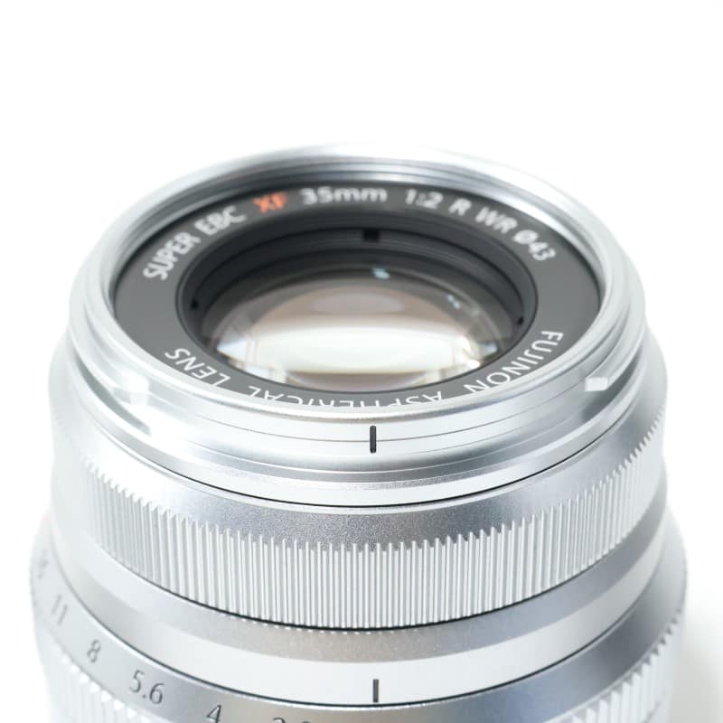 フジノンレンズ XF35mmF2 R WR シルバー