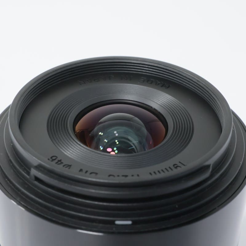 SIGMA 19mm F2.8 DN Art マイクロフォーサーズ ブラック ABランク 中古