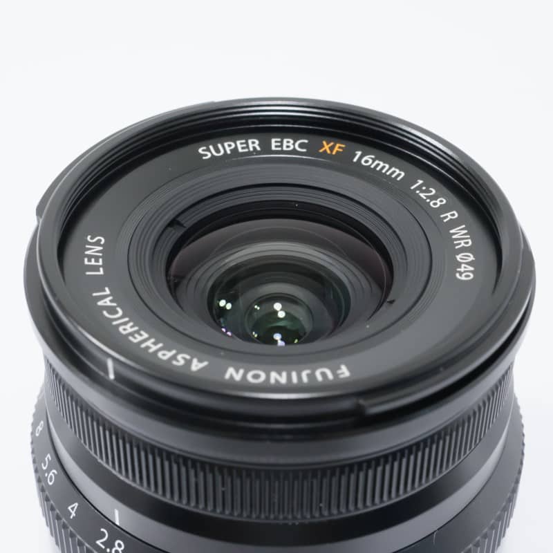 富士フイルム フジノンレンズ XF16mmF2.8 R WR ブラック Aランク 中古