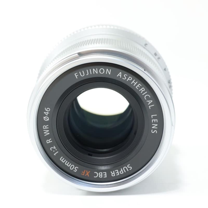 フジノンレンズ XF50mmF2 R WR シルバー