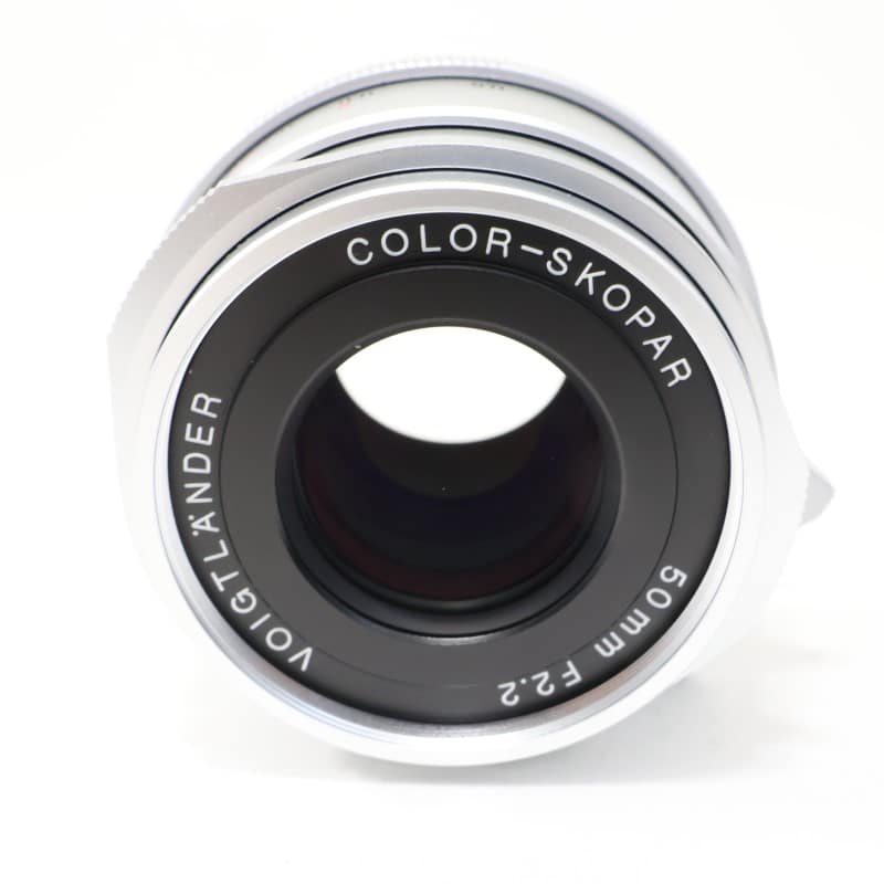 COLOR-SKOPAR 50mm F2.2 VM シルバー