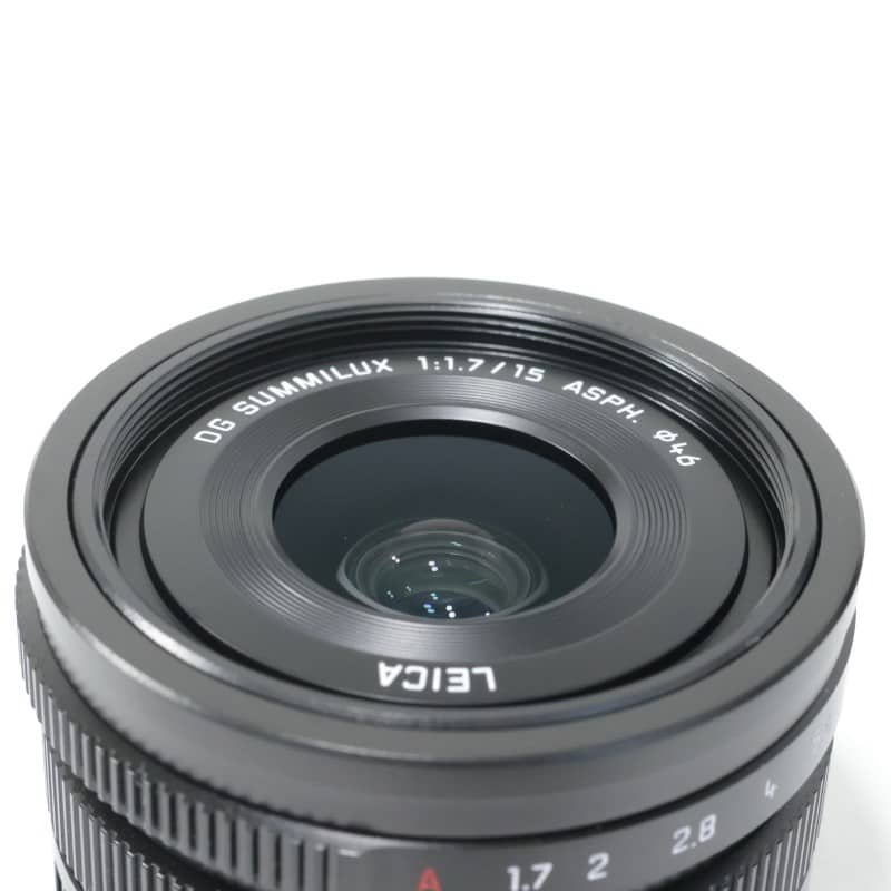 LEICA DG SUMMILUX 15mm/F1.7 ASPH. ブラック H-X015-K