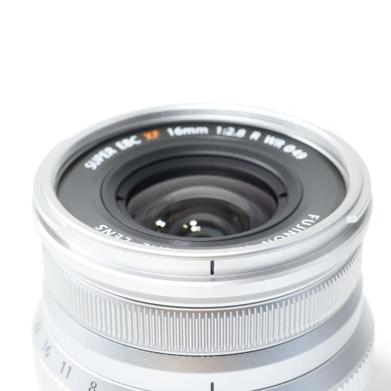 フジノンレンズ XF16mmF2.8 R WR シルバー