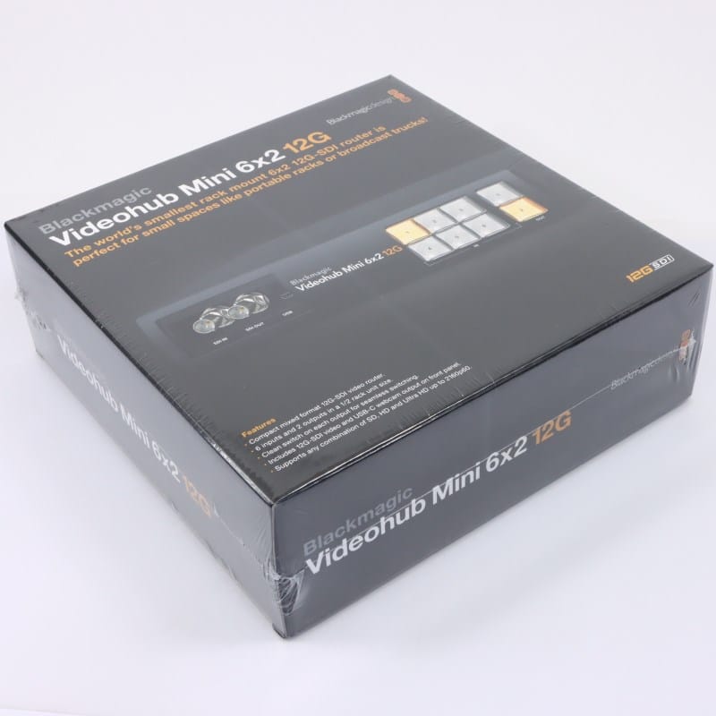 Blackmagic Videohub Mini 6x2 12G