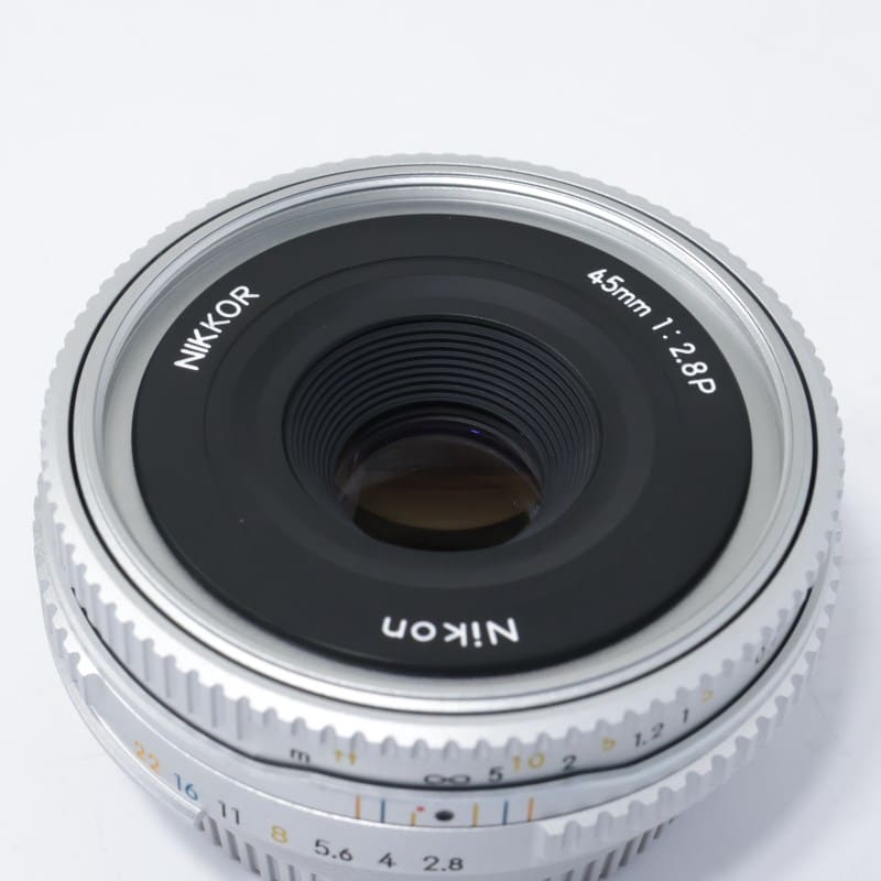 Nikon Ai Nikkor 45mm F2.8P シルバー AB-ランク 中古｜フジヤカメラ