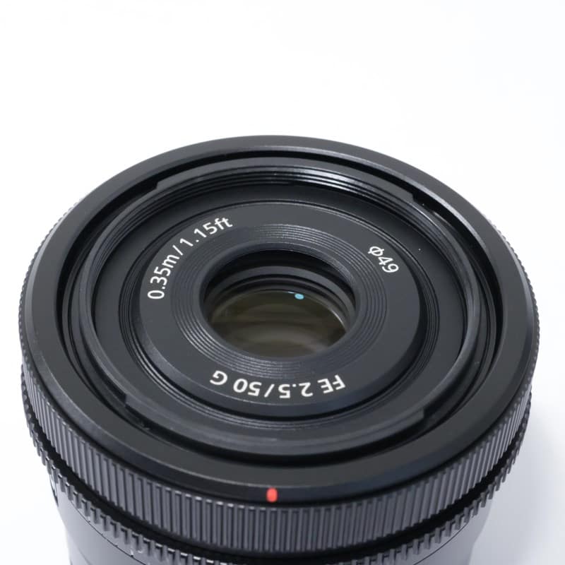 SONY FE 50mm F2.5 G SEL50F25G AB+ランク 中古｜フジヤカメラ