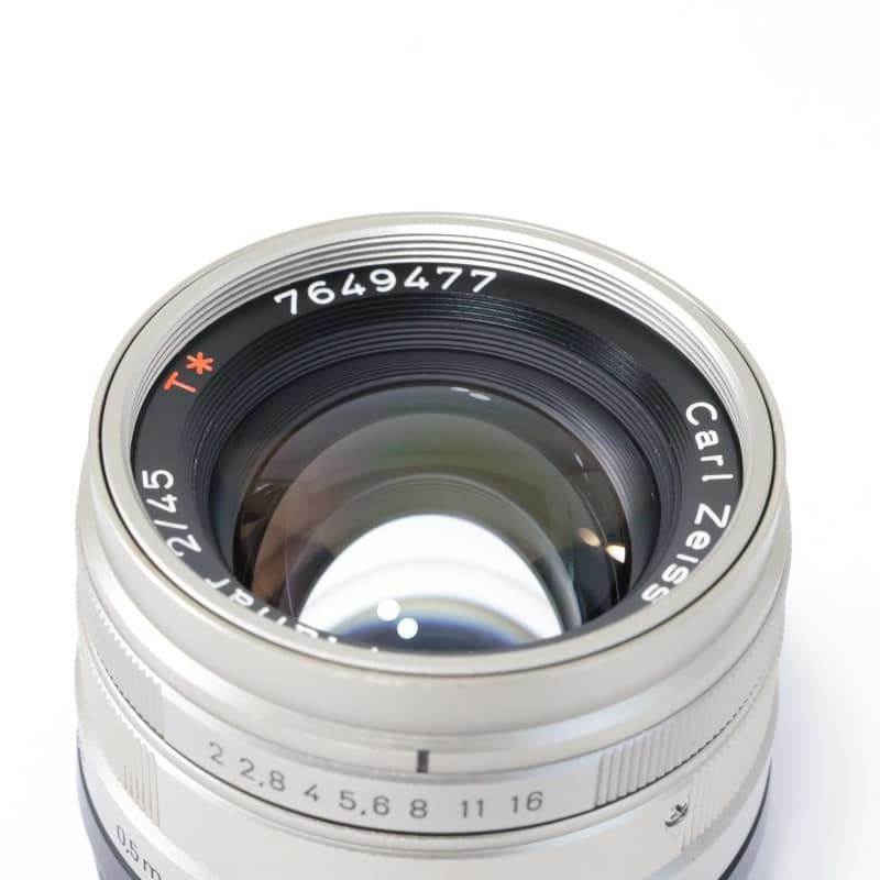 CONTAX Planar T* 45mm F2 G Mount ABランク 中古｜フジヤカメラ