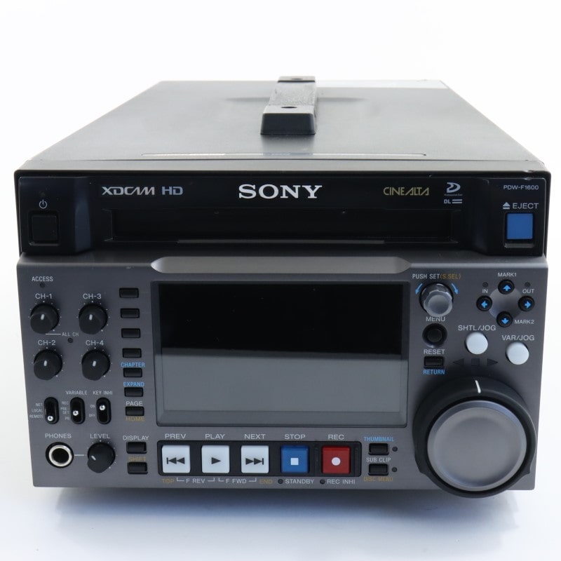 SONY PDW-F1600 [XDCAM HD422レコーダー] 中古 C2120158381030｜フジヤ