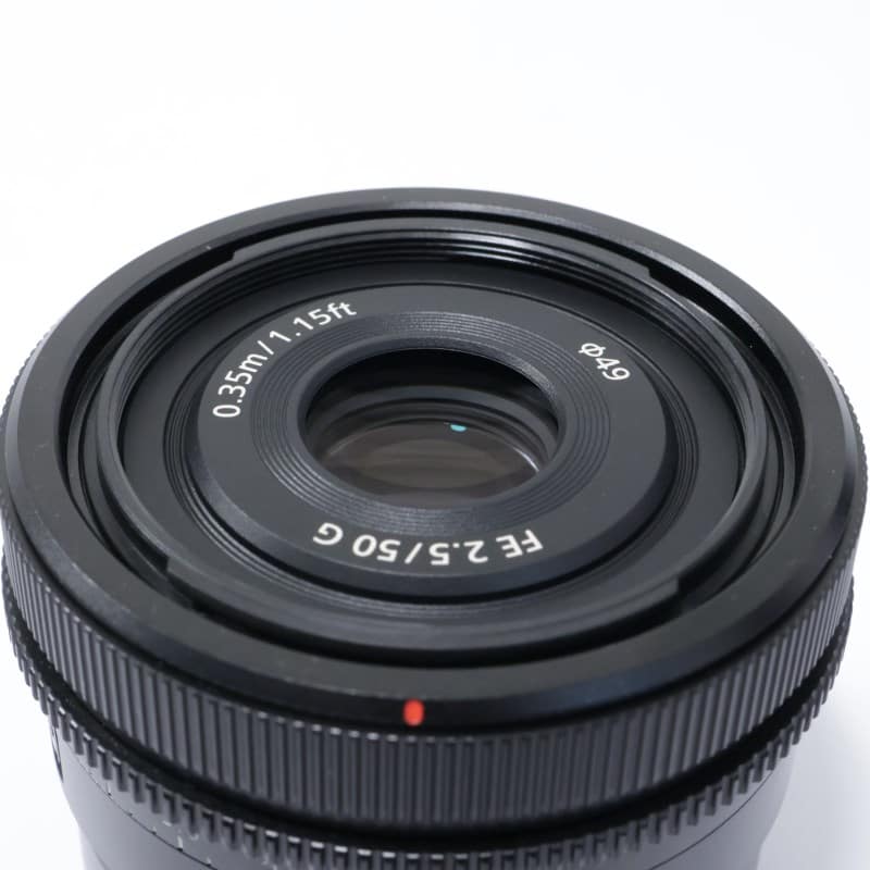 SONY FE 50mm F2.5 G SEL50F25G ABランク 中古｜フジヤカメラ