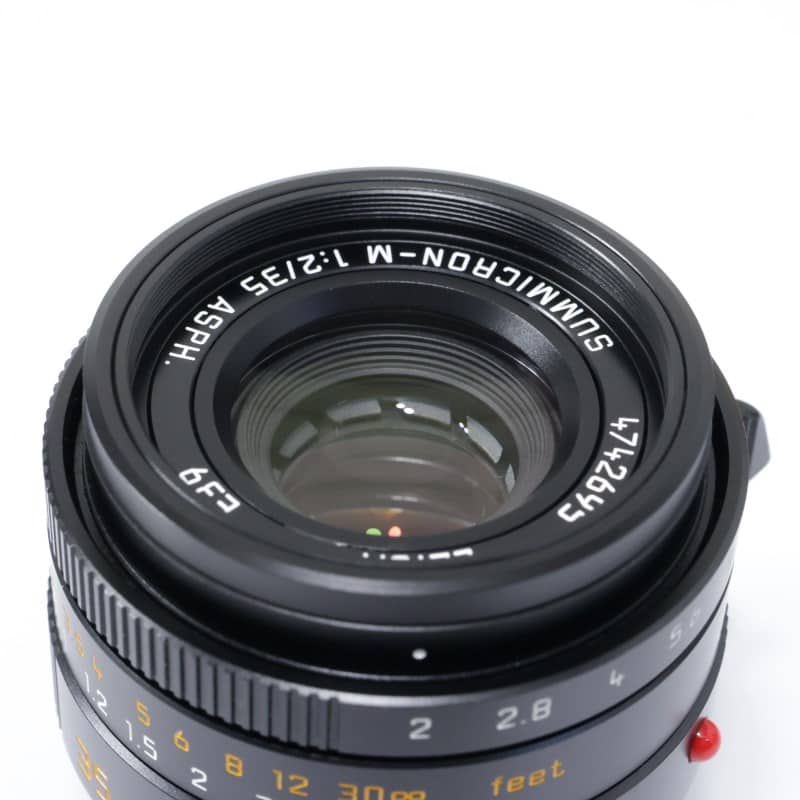 Leica ライカ ズミクロンM f2/35mm ASPH. ブラック 11673 Bランク 中古