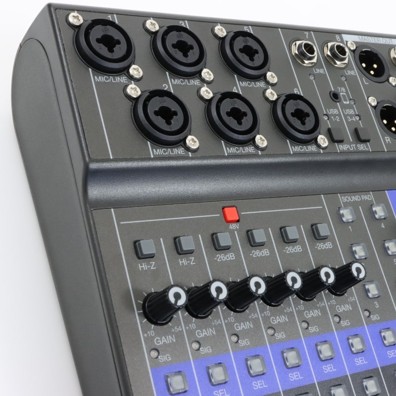 LiveTrak L-8 新古品、美品 ZOOM LiveTrak L-8 ｜イケベ楽器店オンラインストア