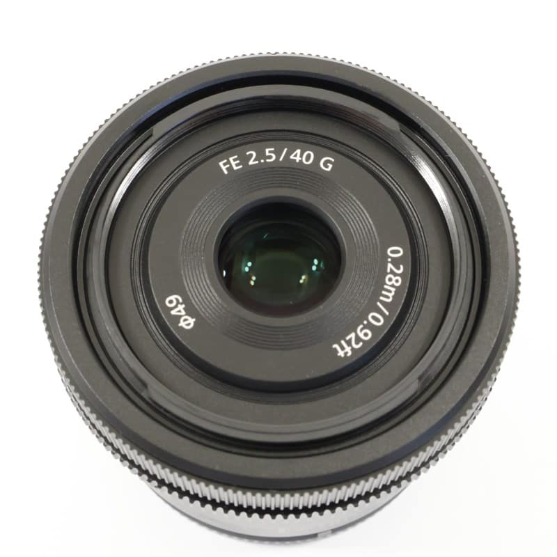 SONY FE 40mm F2.5 G SEL40F25G ABランク 中古｜フジヤカメラ
