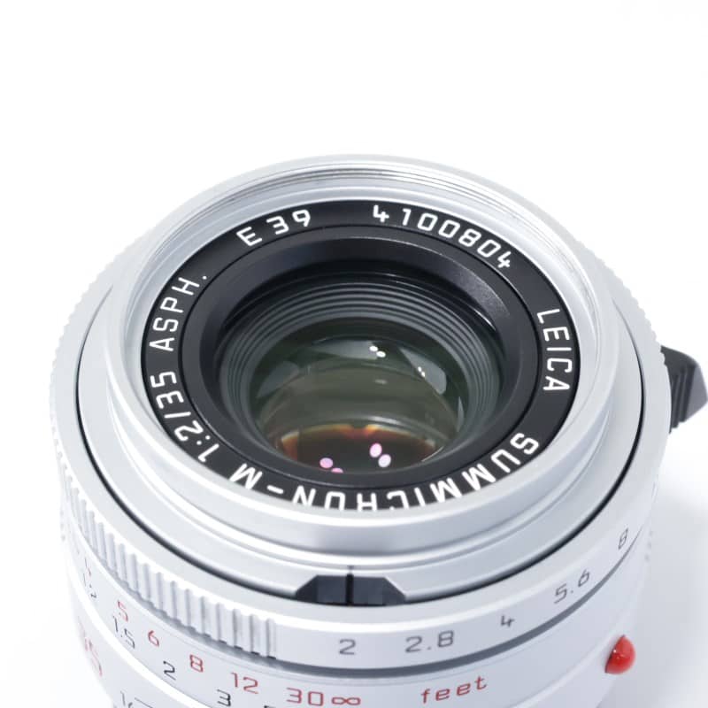 Leica ズミクロン M 35mm F2 ASPH シルバー 6bit Bランク 中古｜フジヤ