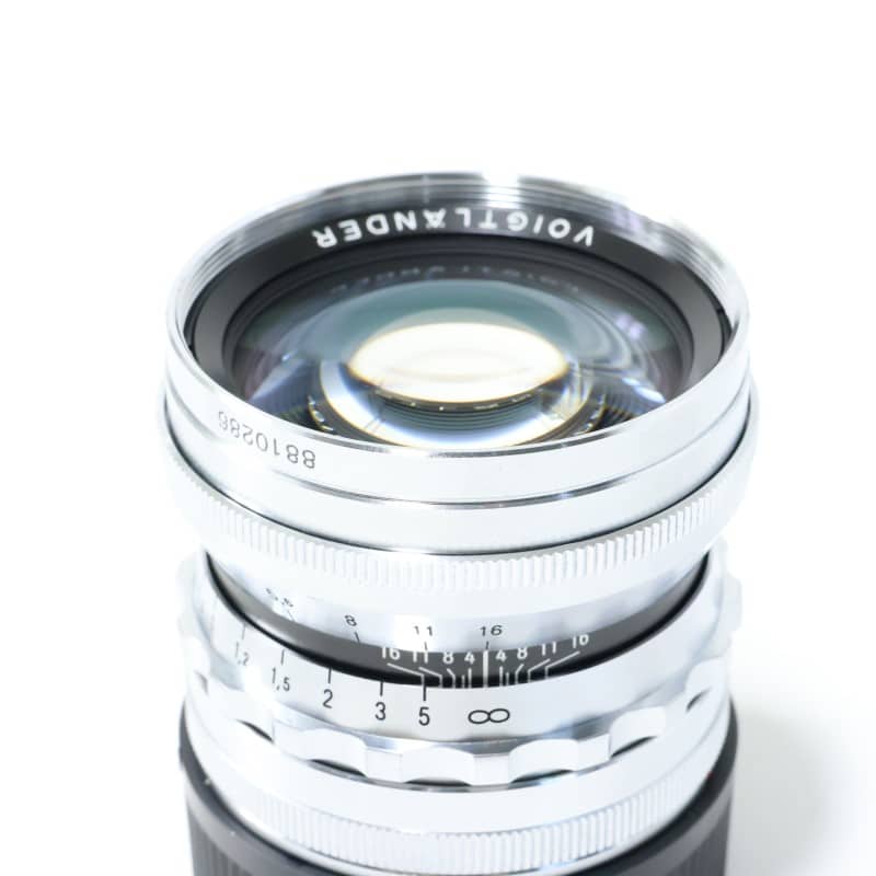 NOKTON Vintage Line 50mm F1.5 Aspherical VM シルバー