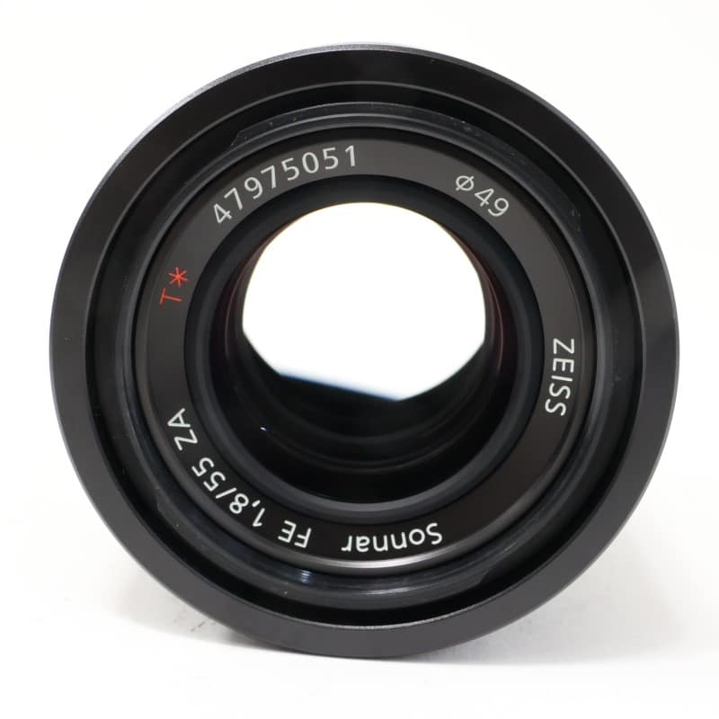 中古：AB(良品)】ソニー Sonnar T* FE 55mm F1.8 ZA [SEL55F18Z