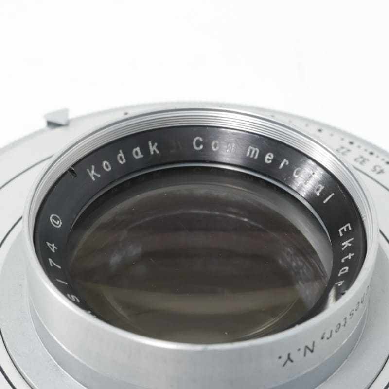 Commercial Ektar f:6.3 10 in. NO.4 ACME SYNCHRO SHUTTER
