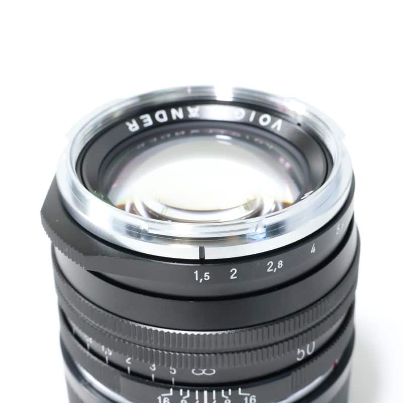 NOKTON vintage line 50mm F1.5 Aspherical Ⅱ VM ブラック MC