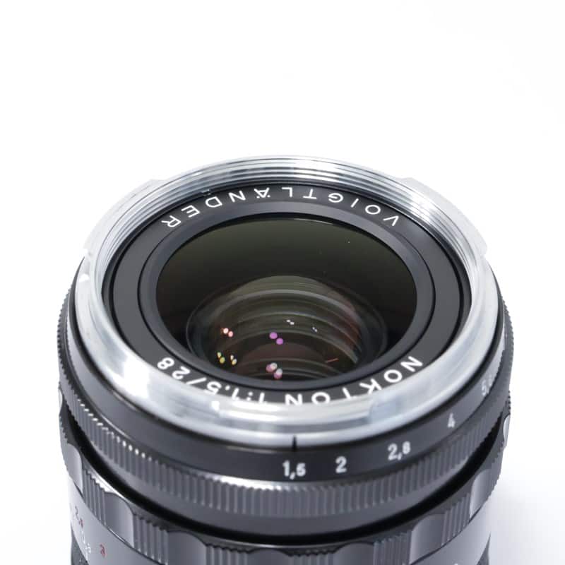 【中古】 ONF FLAT NANO+ Voigtlander NOKTON Vintage Line 28mmF1.5 Aspherical Type II