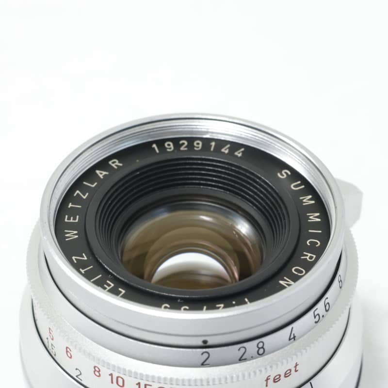 ズミクロン M 35mm F2 シルバー ドイツ 8枚玉