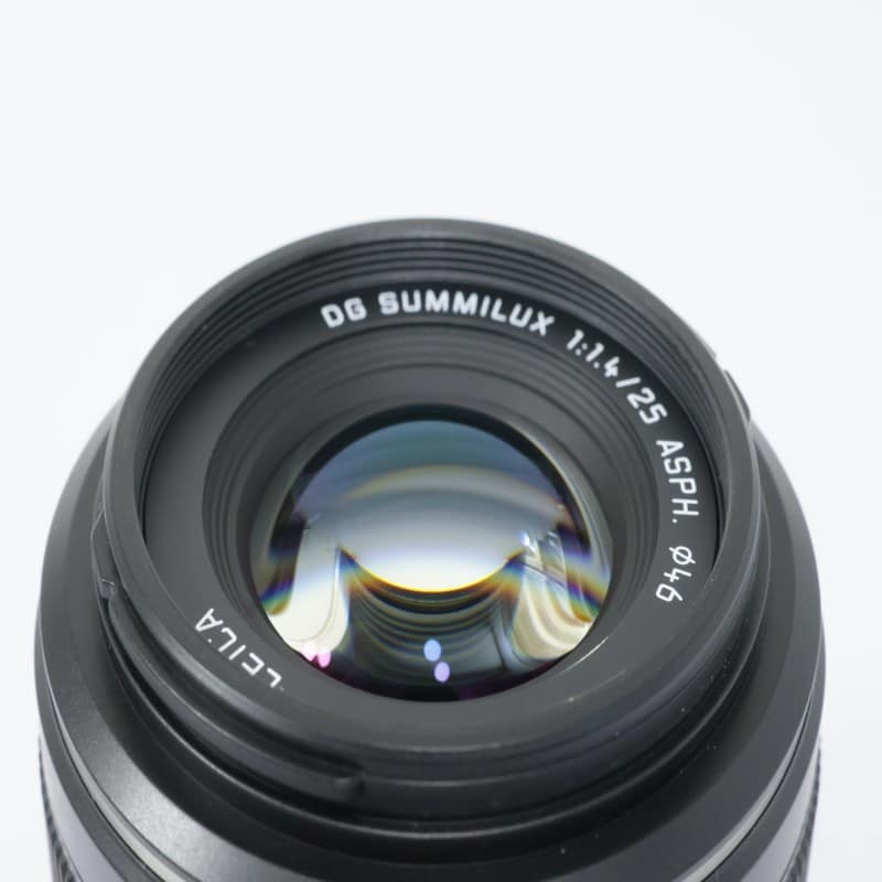 Panasonic LEICA DG SUMMILUX 25mm/F1.4 ASPH. H-X025 ABランク 中古