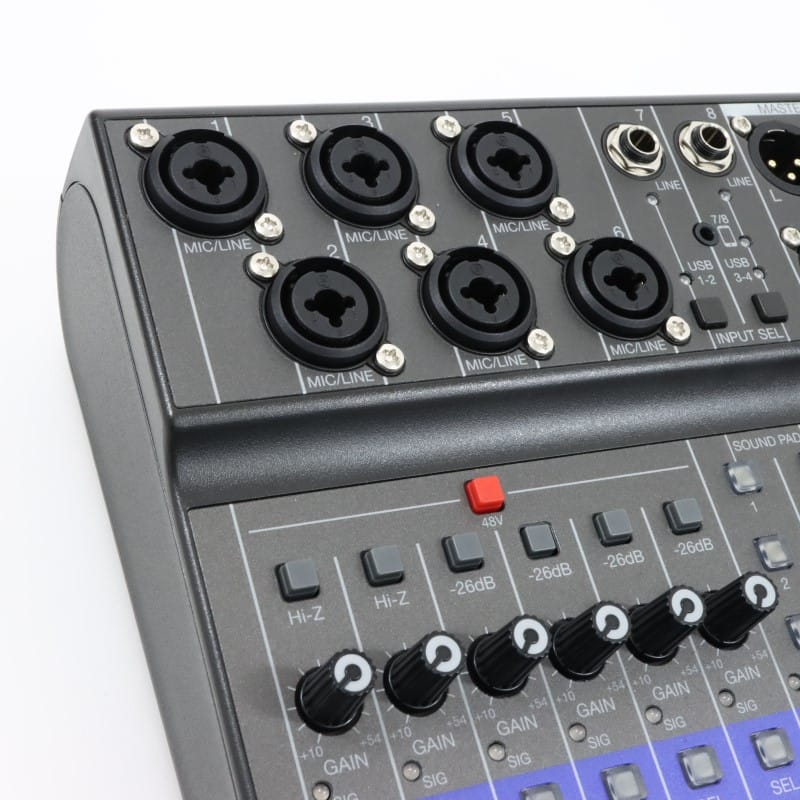 LiveTrak L-8 [デジタルミキサー/レコーダー]