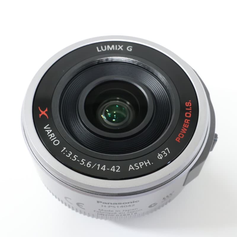 LUMIX G X VARIO PZ 14-42mm/F3.5-5.6 ASPH./POWER O.I.S. シルバー H-PS14042-S
