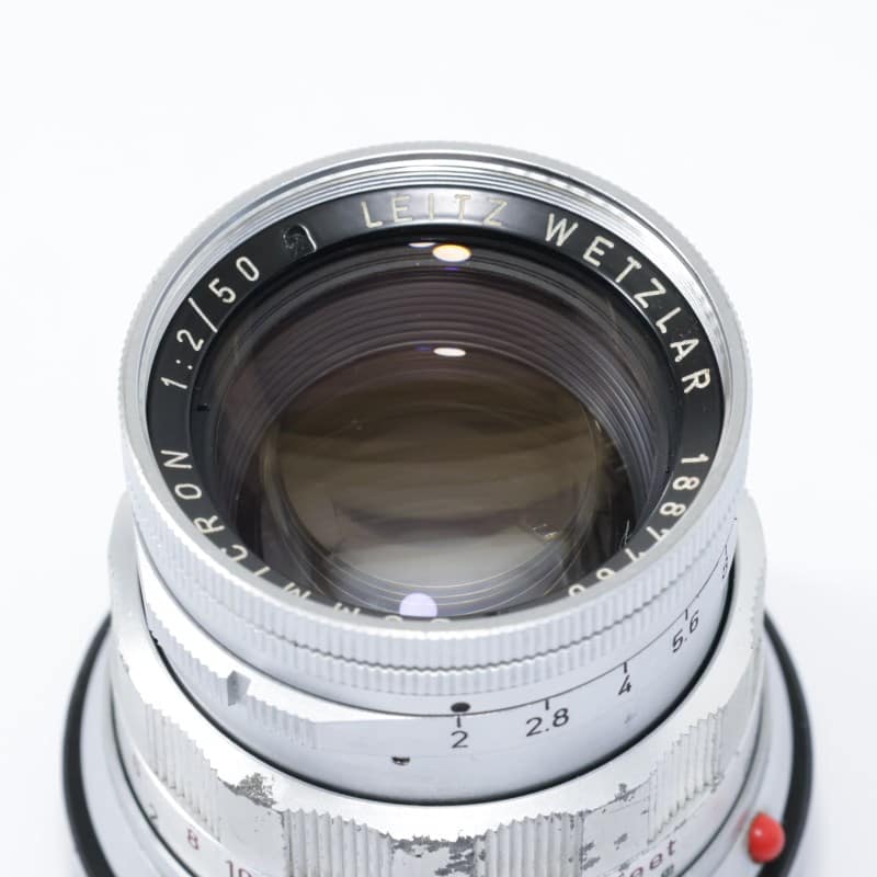 Leica ズミクロン 50mm F2 固定鏡胴 後期型 シルバー Bランク 中古