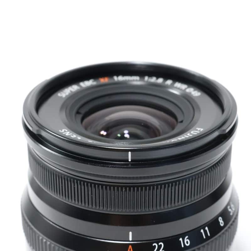 フジノンレンズ XF16mmF2.8 R WR ブラック