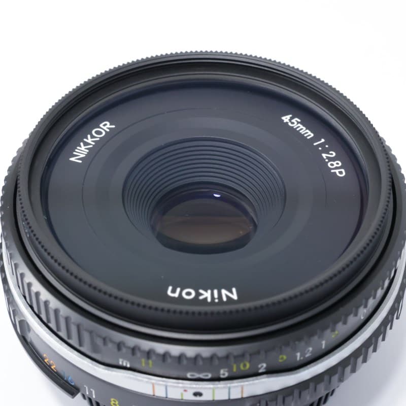 箱付き 美品 AI Nikkor 45mm F2.8P Nikon Ai Nikkor 45mm F2.8P ブラック AB-ランク 中古｜フジヤカメラ