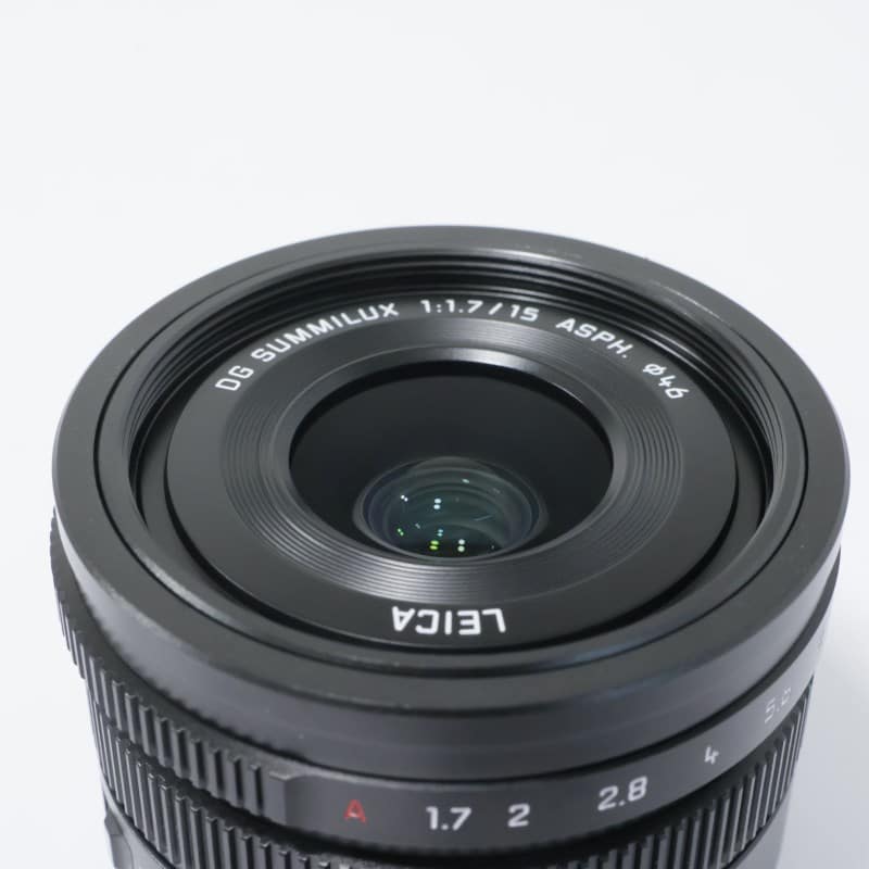 Panasonic LEICA DG SUMMILUX 15mm/F1.7 ASPH. ブラック H-X015-K AB