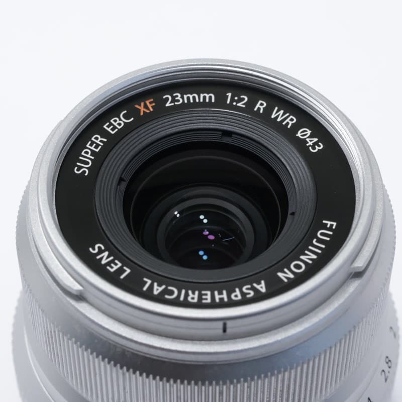 富士フイルム フジノンレンズ XF23mmF2 R WR シルバー AB-ランク 中古