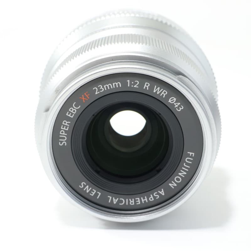 フジノンレンズ XF23mmF2 R WR シルバー