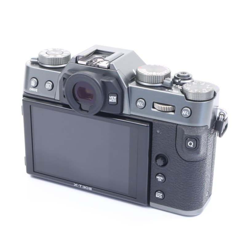 FUJIFILM X-T30 III ボディ チャコールシルバー 日本語・英語版
