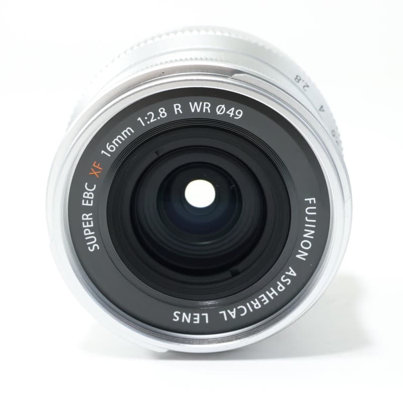フジノンレンズ XF16mmF2.8 R WR シルバー