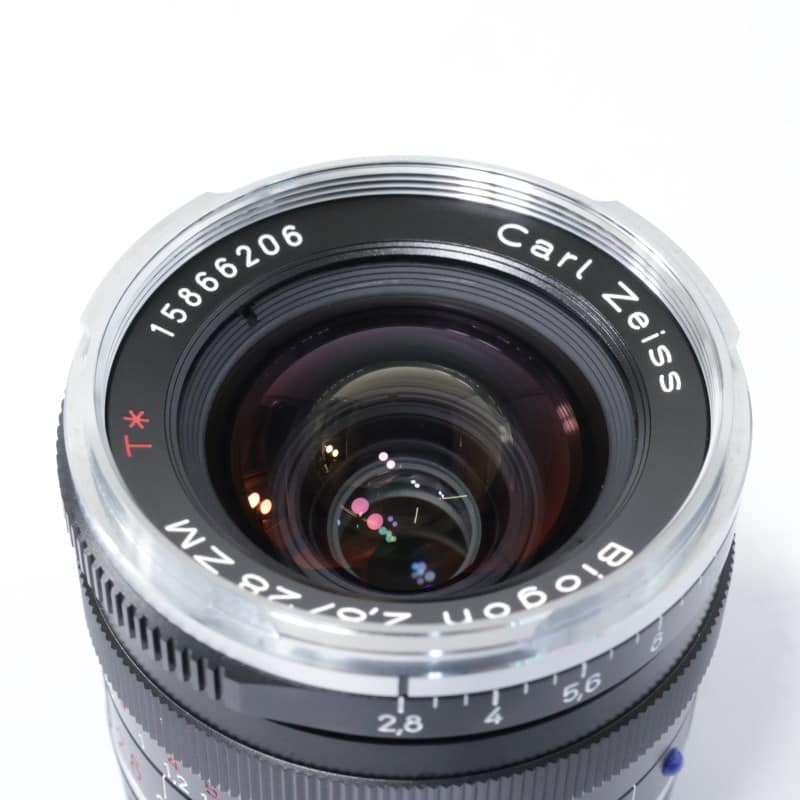 ZEISS Biogon T* 28mm F2.8 ZM ブラック AB+ランク 中古｜フジヤカメラ