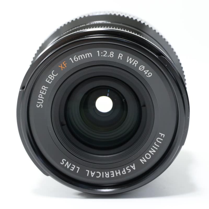 フジノンレンズ XF16mmF2.8 R WR ブラック